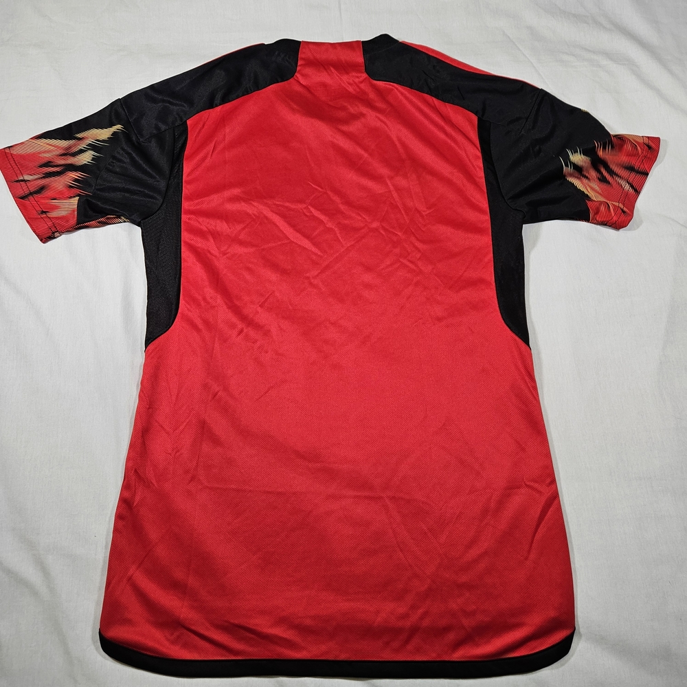 adidas Red and Black Men's Soccer Jersey - Picture 7 of 8